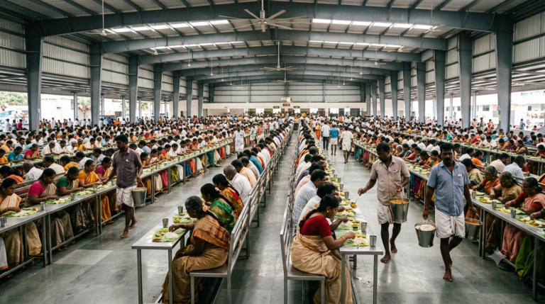 Vengamamba Anna Prasadam timings guide: pilgrims dining at the Tirumala free-meal hall