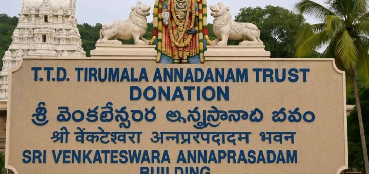 TTD Tirumala Annadanam Trust Donation