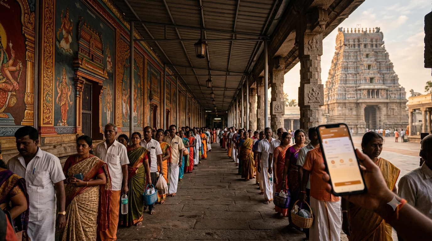 TTD 300 online booking special darshan pilgrim queue at Tirumala temple
