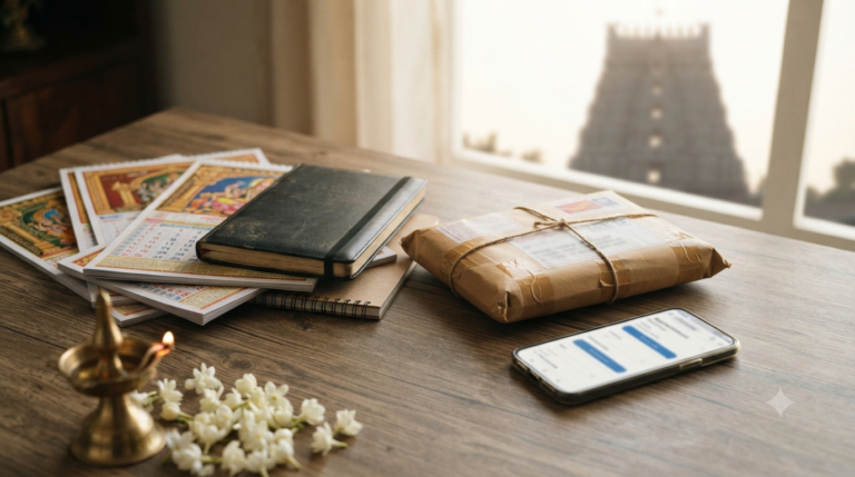 TTD calendar online booking with diary and postal home delivery