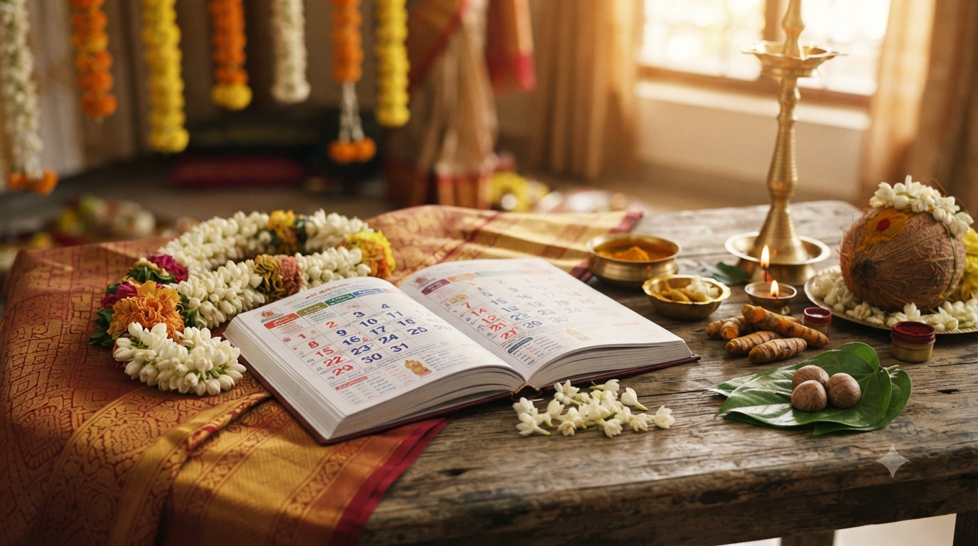 Tamil Monthly Calendar 2022 marriage muhurtham dates