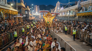 Tirumala Brahmotsavam 2026 festival procession and pilgrims