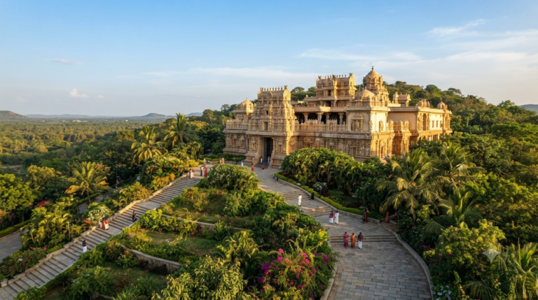 Tirumala SV Museum heritage building near the Sri Venkateswara temple, open 8 AM to 8 PM free