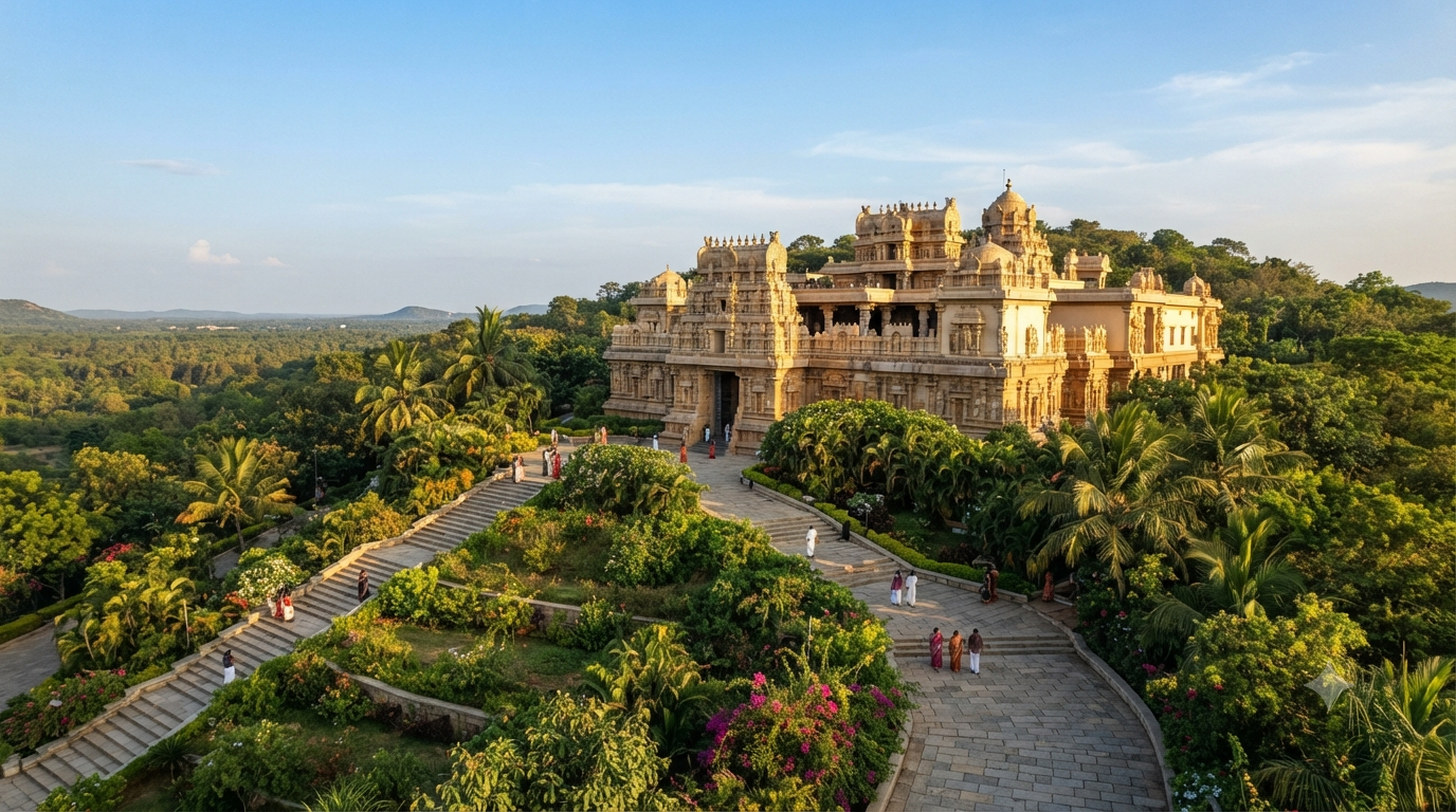 Tirumala SV Museum heritage building near the Sri Venkateswara temple, open 8 AM to 8 PM free