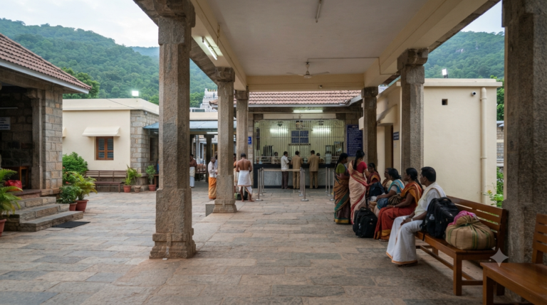 Tirumala Sannidhanam Guest House accommodation and TTD room booking