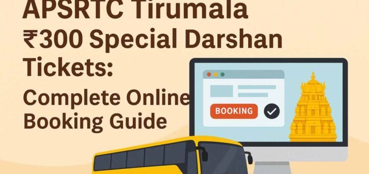 APSRTC Tirumala ₹300 Special Darshan