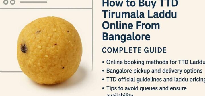 TTD Tirumala Laddu buy online from Bangalore