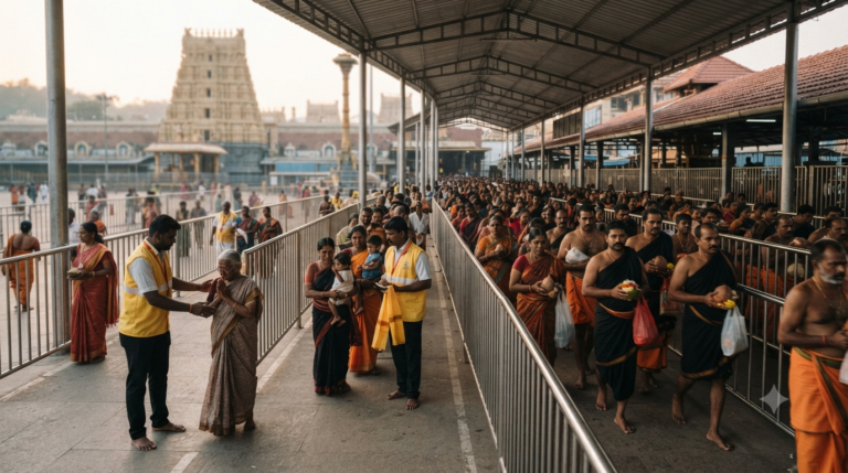 Apply for TTD volunteer service through Srivari Seva at Tirumala