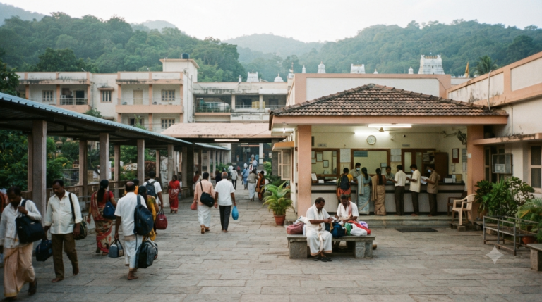 Karnataka Pravasi Soudha Tirumala accommodation and room booking