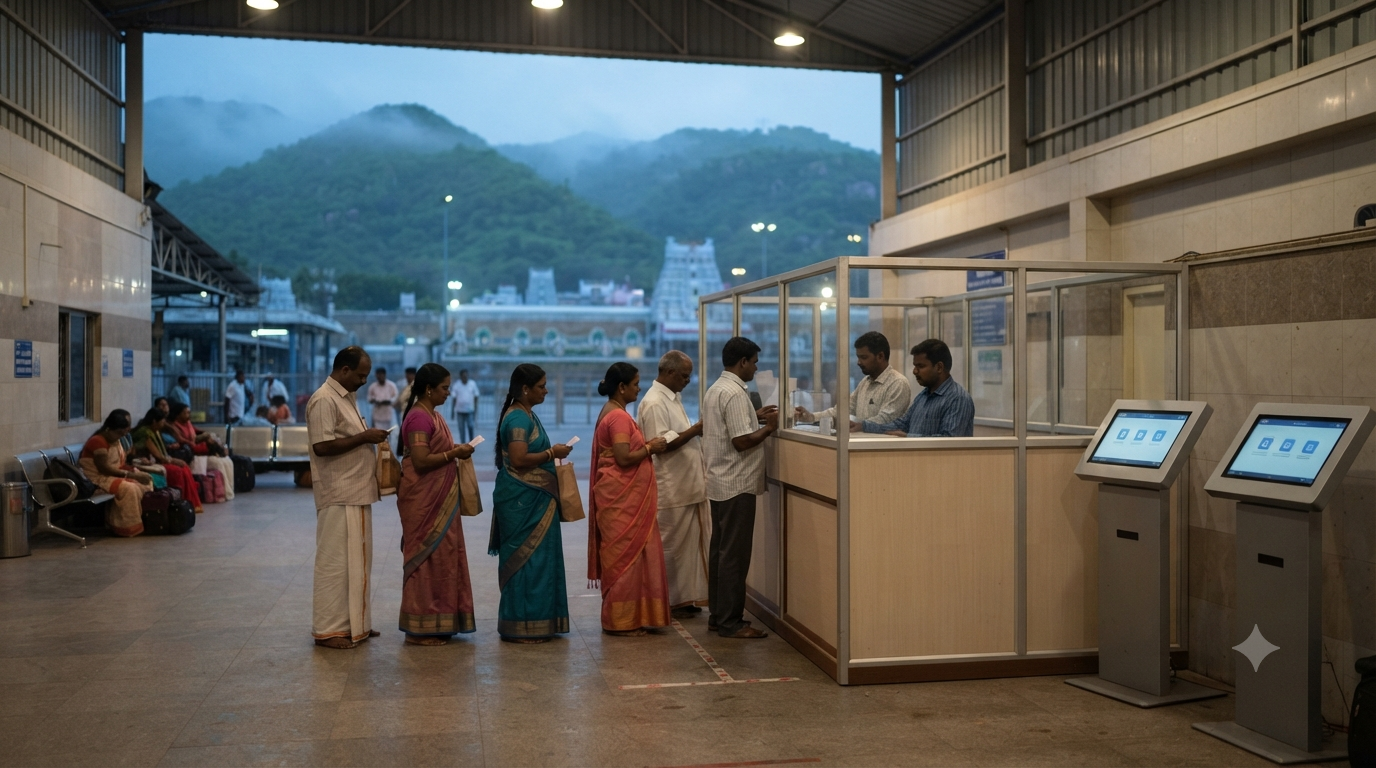 TTD 100 Rs Rooms availability and CRO accommodation booking in Tirumala