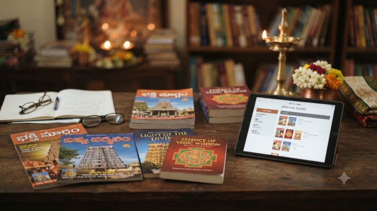 TTD publications books catalogue with digital and printed devotional books