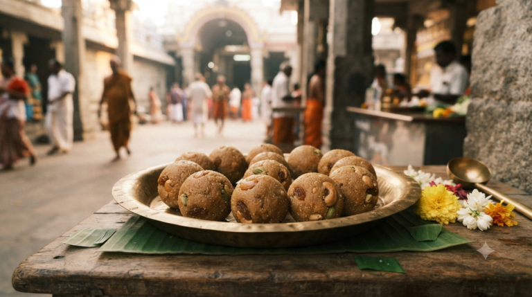 Tirupati laddu in Chennai with traditional TTD prasadam