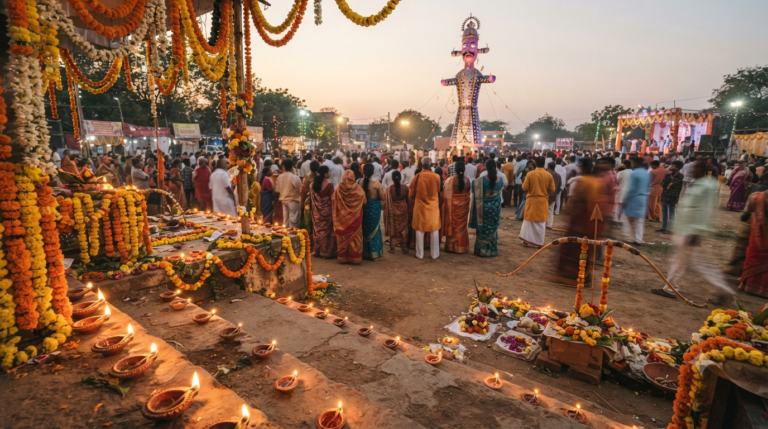 Vijayadashami 2026 Dussehra festival celebration in India