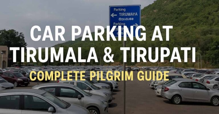 car parking Tirumala Tirupati