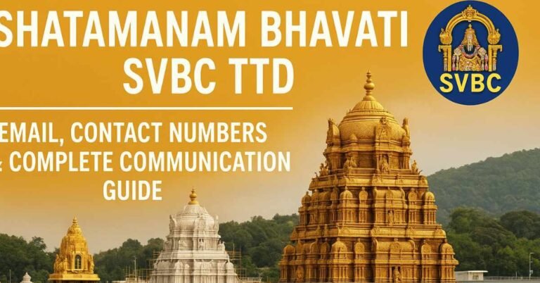 Shatamanam Bhavati SVBC TTD