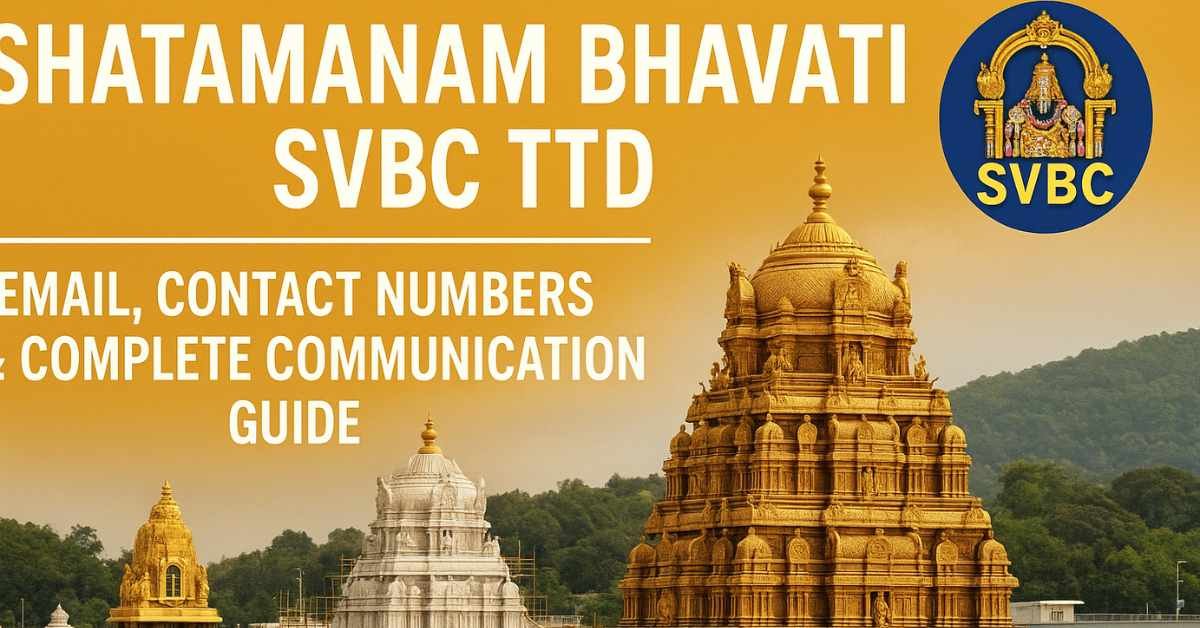 Shatamanam Bhavati SVBC TTD