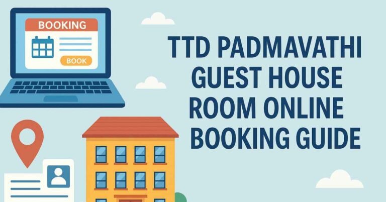 Tirumala TTD Padmavathi Guest House room online booking