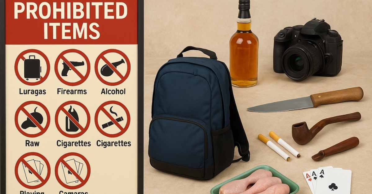 Tirumala prohibited items