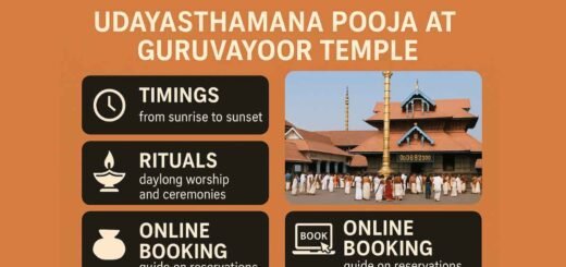 Udayasthamana Pooja at Guruvayoor Temple