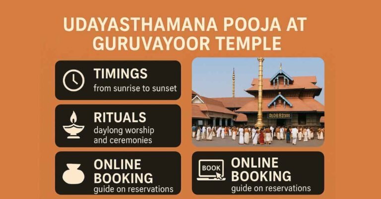 Udayasthamana Pooja at Guruvayoor Temple