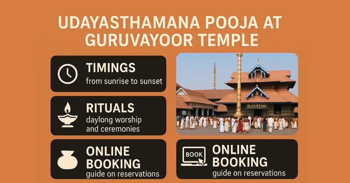 Udayasthamana Pooja at Guruvayoor Temple