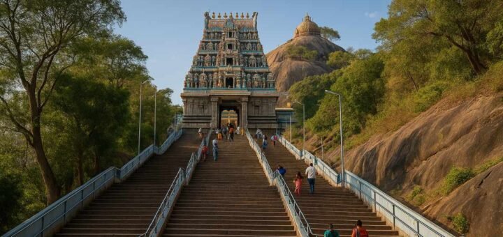 Palani Murugan Temple steps