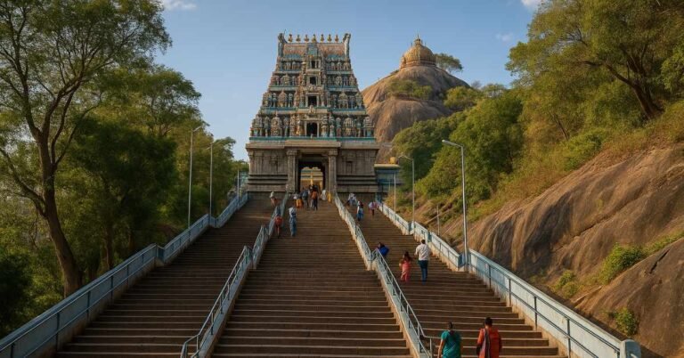 Palani Murugan Temple steps