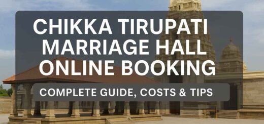 Chikka Tirupati marriage hall online booking