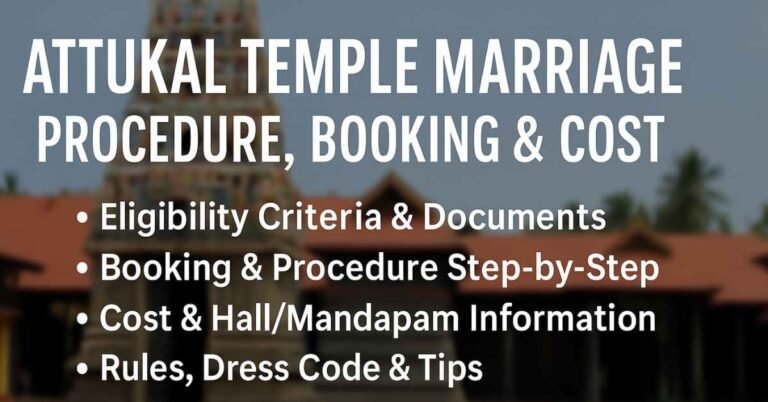 Attukal Temple marriage