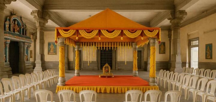 Devanathaswamy Temple marriage hall booking