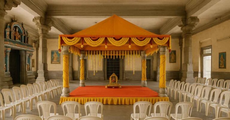 Devanathaswamy Temple marriage hall booking