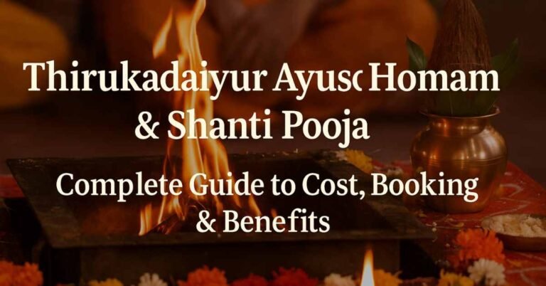 Thirukadaiyur Ayush Homam