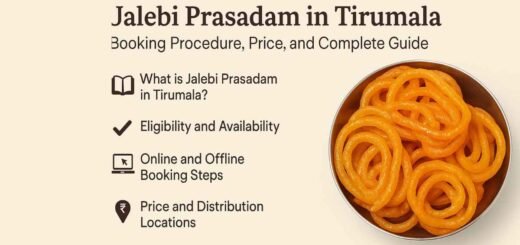 Jalebi Prasadam in Tirumala