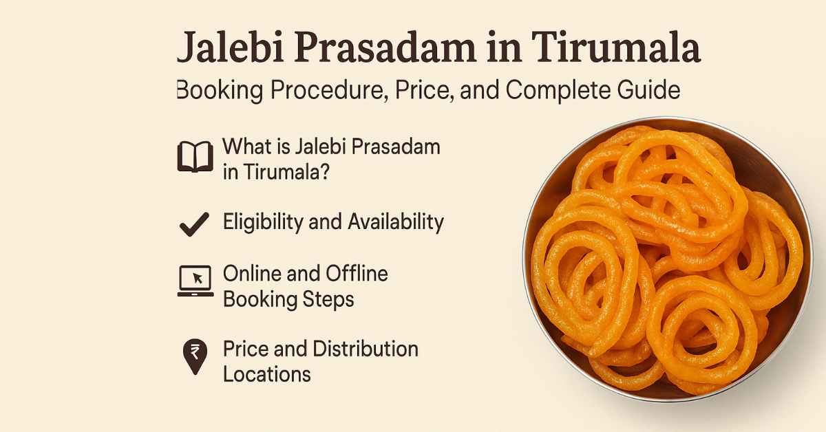 Jalebi Prasadam in Tirumala
