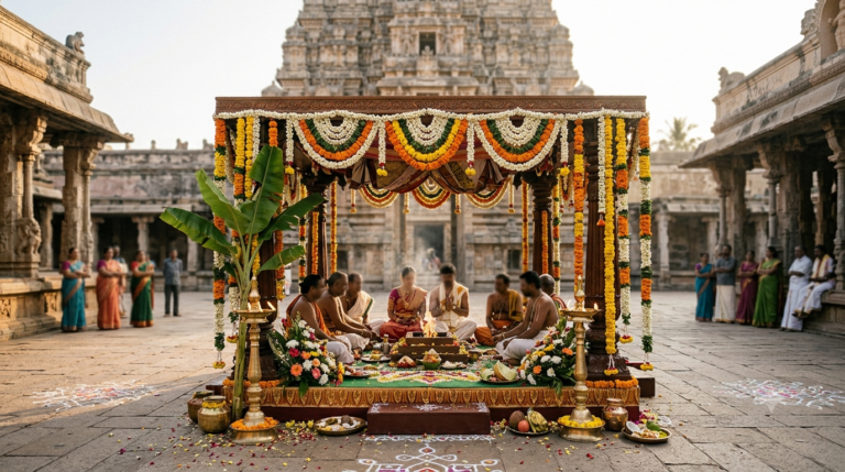 Thiruparankundram temple marriage arrangements at Murugan temple in Madurai