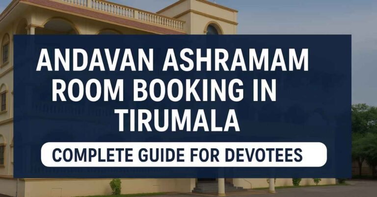 Andavan Ashramam room booking
