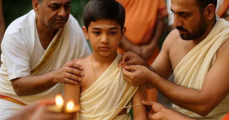 Upanayanam pooja procedure