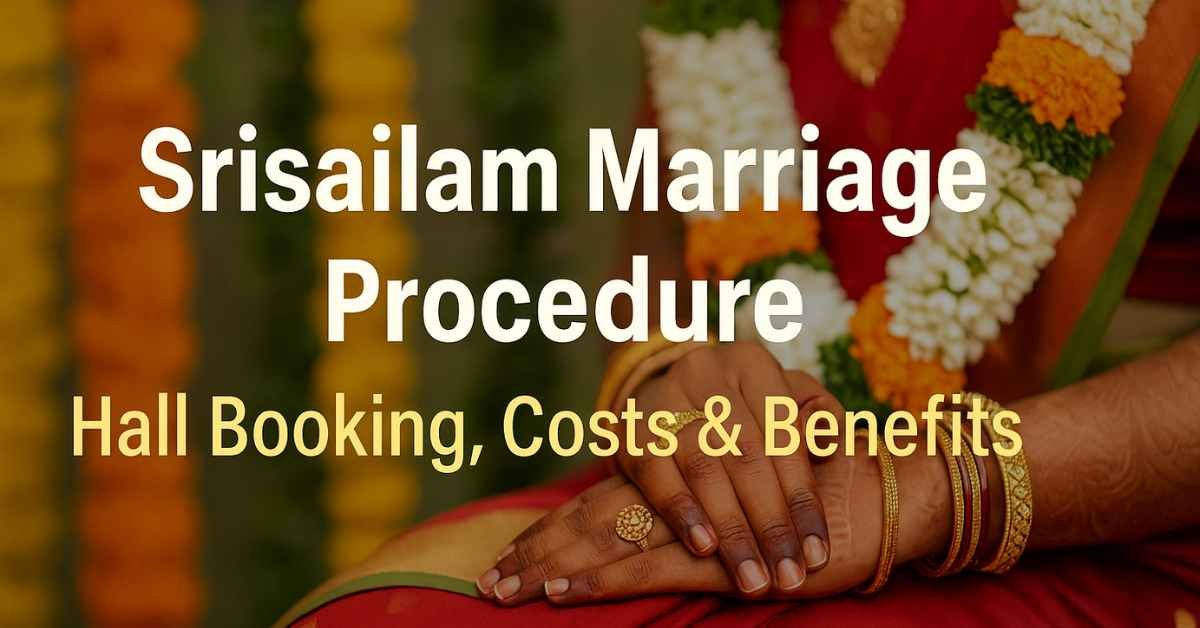 Srisailam marriage procedure