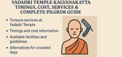 Yadadri Temple Kalyanakatta