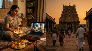 Srisailam Leela Kalyanotsavam Paroksha worship and Pratyaksha temple participation concept