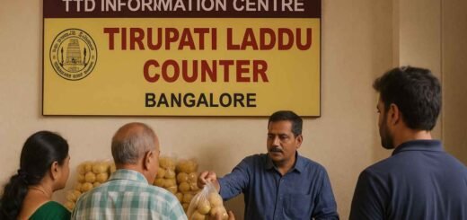 Tirupati Laddu Counter in Bangalore