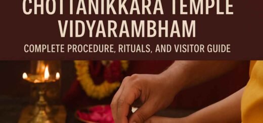 Chottanikkara Temple Vidyarambham