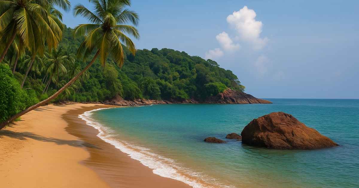 hidden beaches in South India