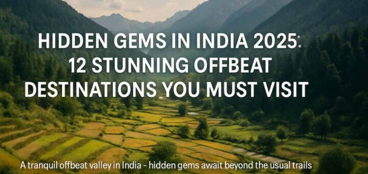 Hidden Gems in India 2025