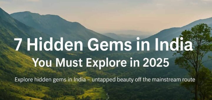 Hidden Gems India scenic view