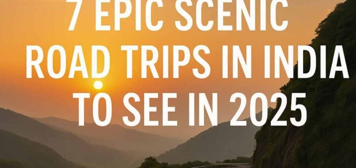 7 Epic Scenic Road Trips in India