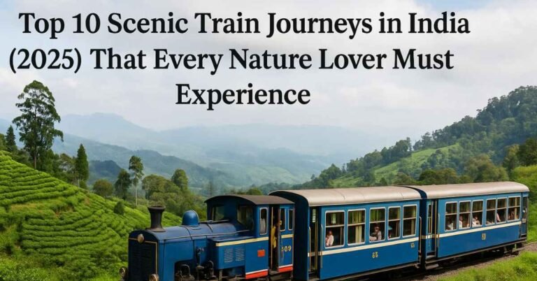 Scenic Train Journeys in India