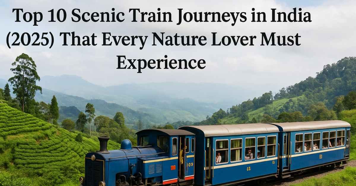 Scenic Train Journeys in India