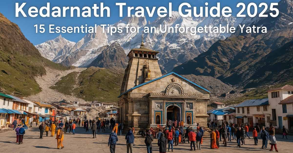 Kedarnath travel guide 2025 temple trek