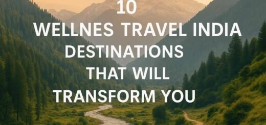 Wellness travel India – serene Himalayan valley at sunrise